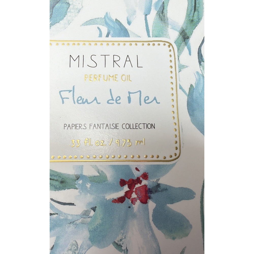 Mistral Fleur De Mer Perfume Oil Fragrance Anthropologie Sea Flower Rollerball
